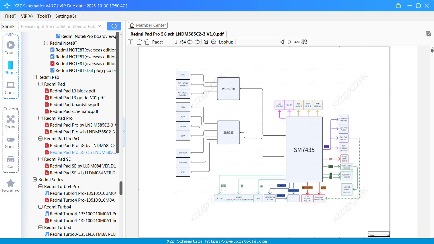 Xiaomi Redmi Pad Pro 5G Sch LNDM585C2-3 V1.0